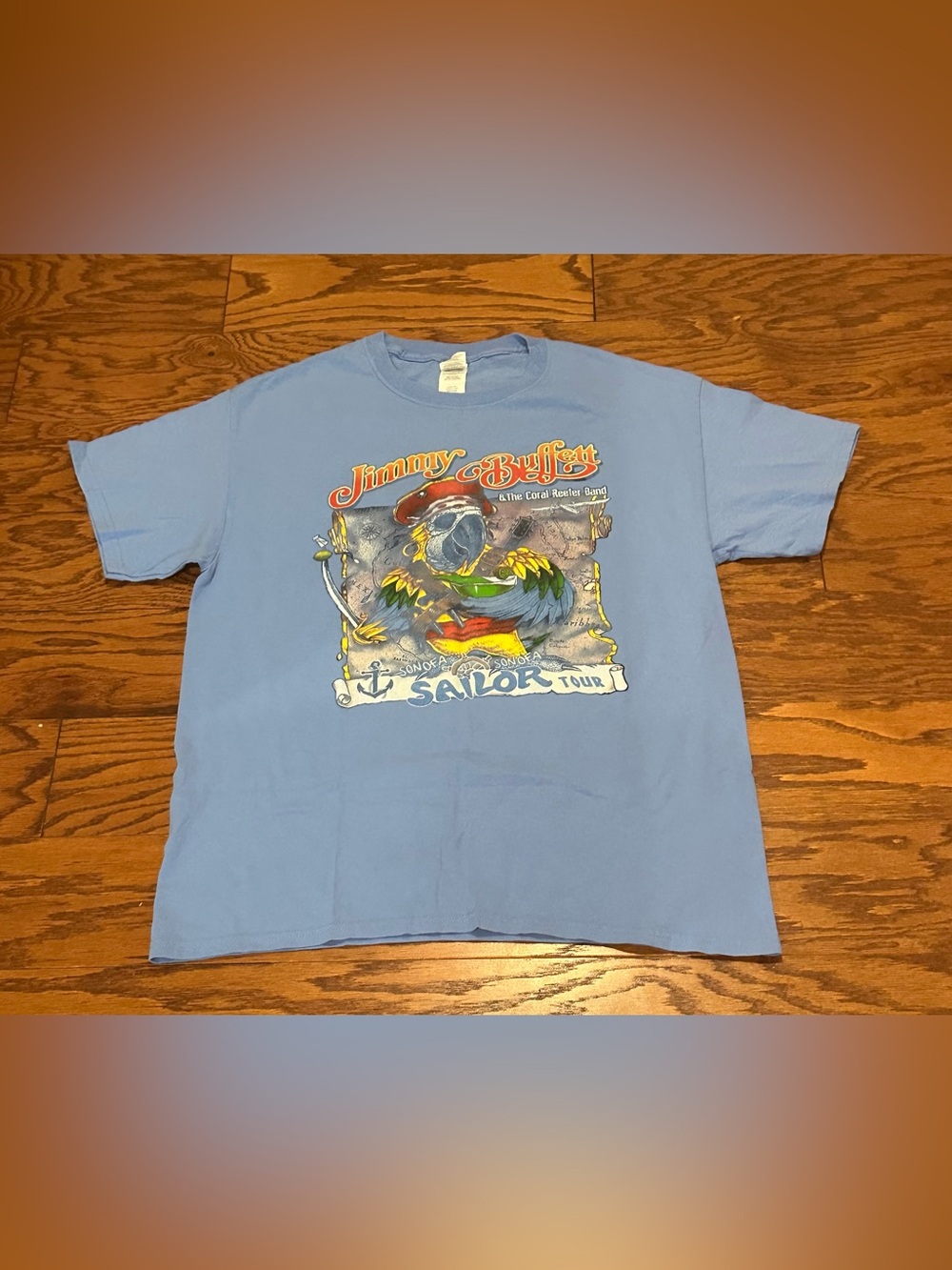 Jimmy Buffet Concert T-Shirt, Large